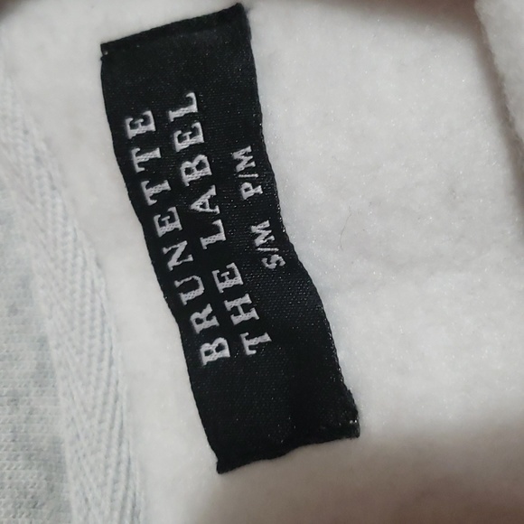 Brunette The Label The "KIND CLUB" Big Sister Crew Neck Sweatshirt | Pebble Grey - Picture 8 of 12